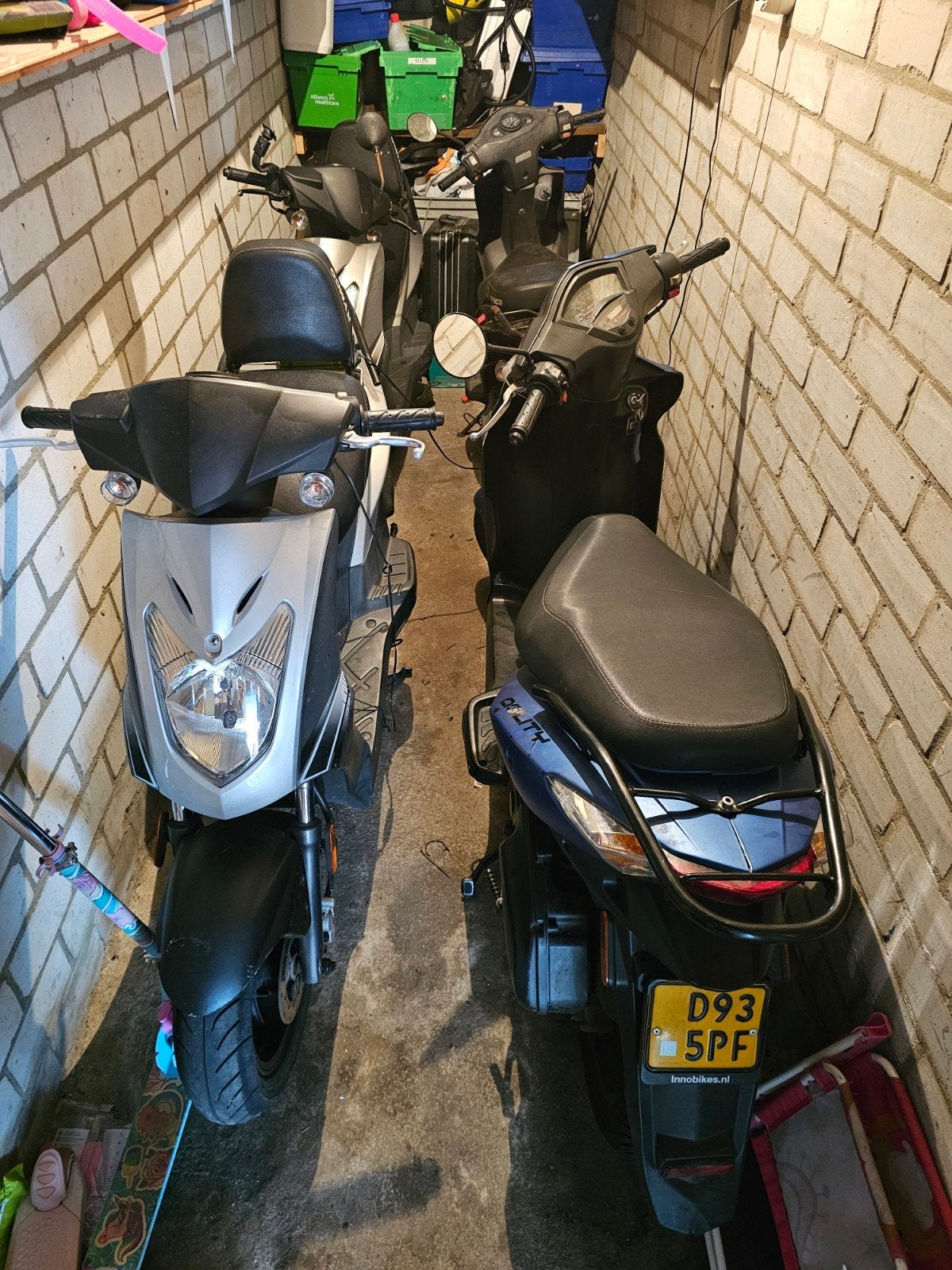 4x kymco scooter, Fietsen en Brommers, Scooters | Kymco, Ophalen, Gebruikt, Benzine, Agility