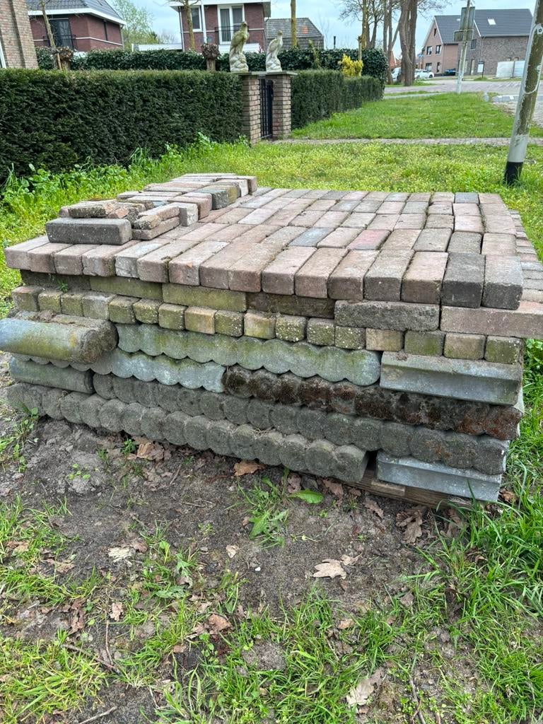 Palissadebanden opsluitband, Ophalen, Gebruikt, Overige typen, Minder dan 5 m²