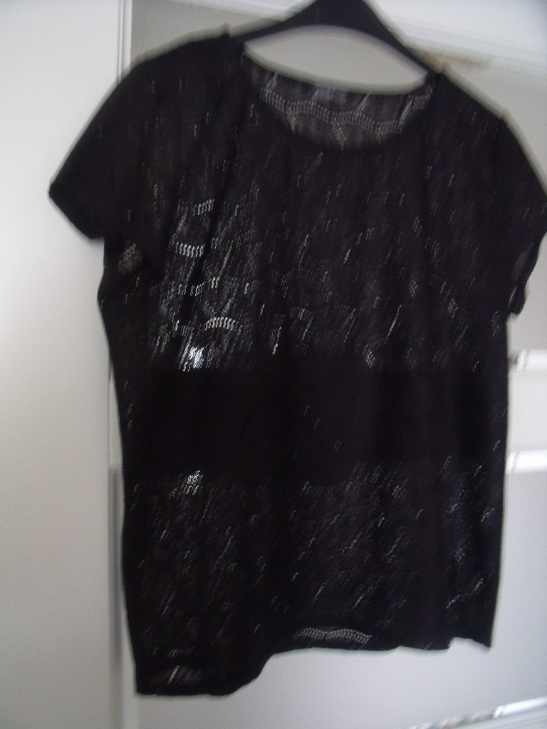 Zwart truitje maat: 46/48 van Jaqueline de Young ip.s., Kleding | Dames, Grote Maten, Zwart, Trui of Vest, Jaqueline de Young