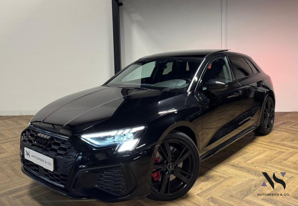 Audi S3 Sportback 2.0 TFSI S3 quattro PANO MATRIX KEYLESS B&, Auto's, S3, Gebruikt, Zwart, 4 cilinders