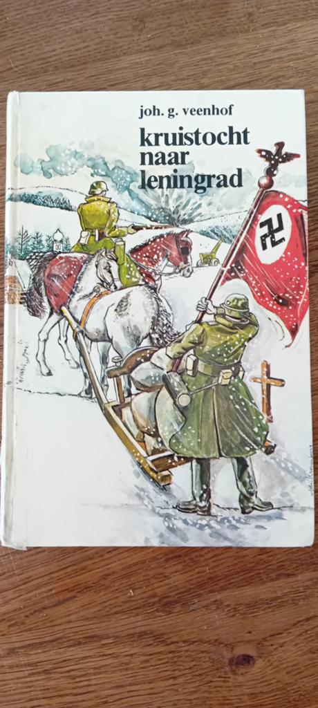 Kruistocht naar Leningrad - Joh. G. Veenhof, Boeken, Ophalen of Verzenden, Joh. G. Veenhof, Overige onderwerpen, Tweede Wereldoorlog