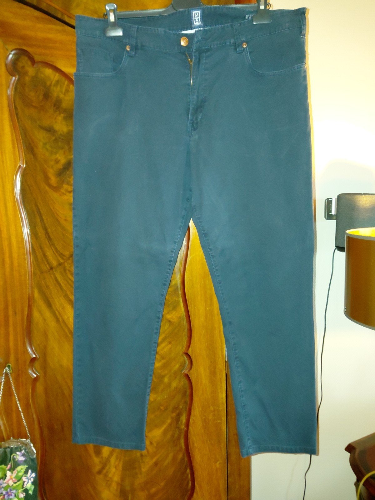 Meyer broek blauw 38/32., Blauw, Meyer, Overige maten, Ophalen of Verzenden