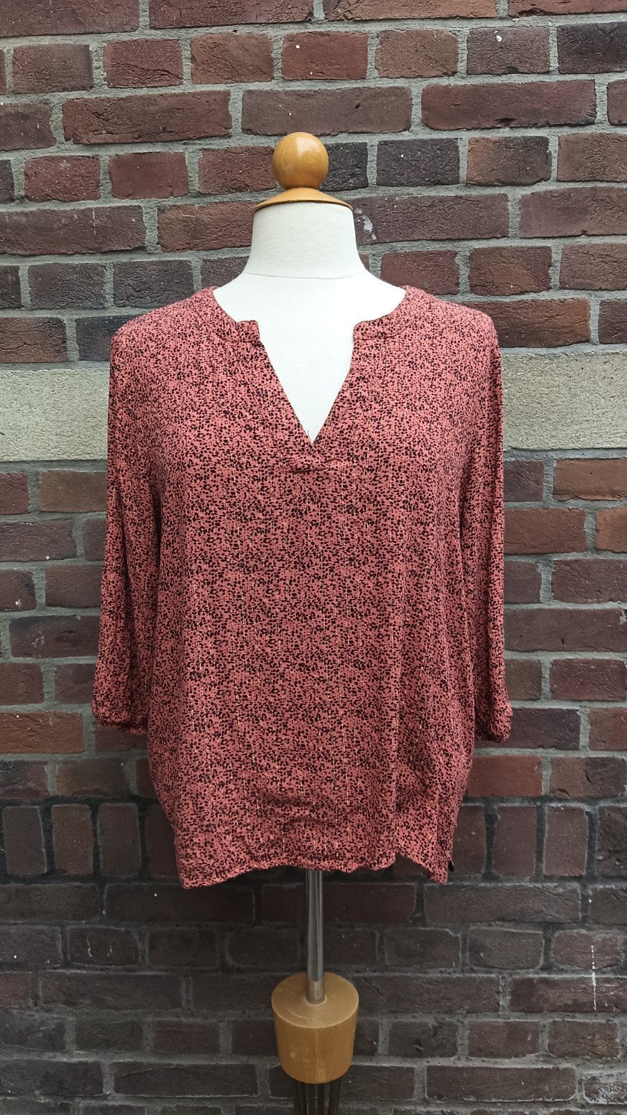 Mooie roze blouse maat L, Ophalen of Verzenden, Zo goed als nieuw, Maat 42/44 (L), Roze