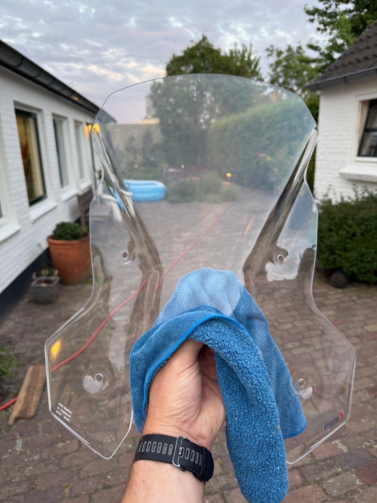 Hoog windscherm Puig KTM 1090 super adventure R, Motoren, Ophalen, Gebruikt