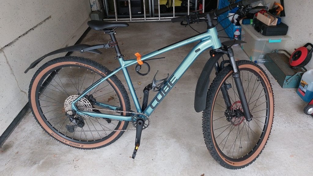 CUBE mountainbike heren, 28 inch, Vering, Zo goed als nieuw, 15 tot 20 versnellingen