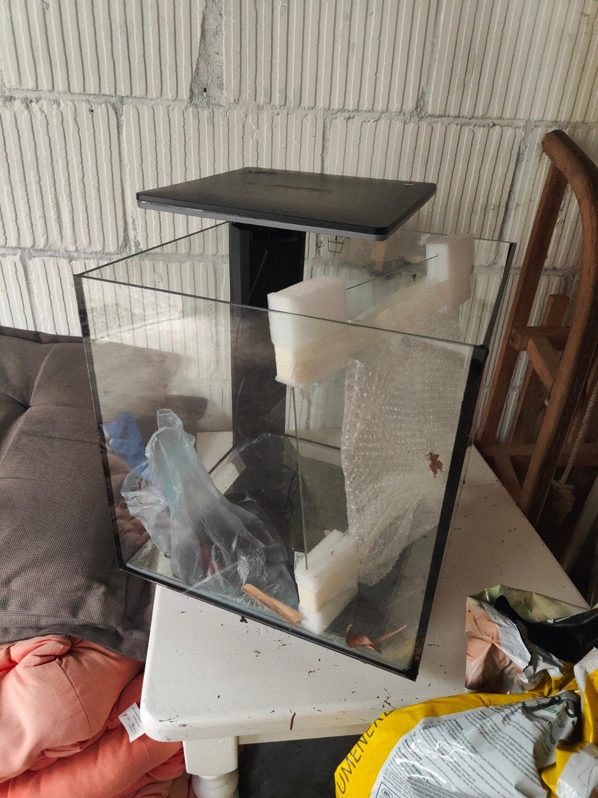 aquarium cubiq 60, Dieren en Toebehoren, Ophalen, Leeg aquarium