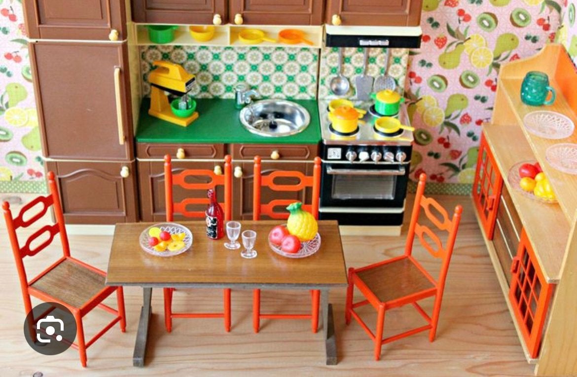 Vintage Barbie stoelen 70’s, Verzamelen, Ophalen of Verzenden, Gebruikt, Accessoires