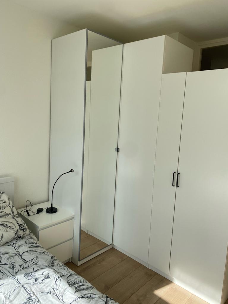 IKEA PAX kast met hoek, Huis en Inrichting, Kasten | Kledingkasten, Ophalen, 200 cm of meer, 150 tot 200 cm, Zo goed als nieuw