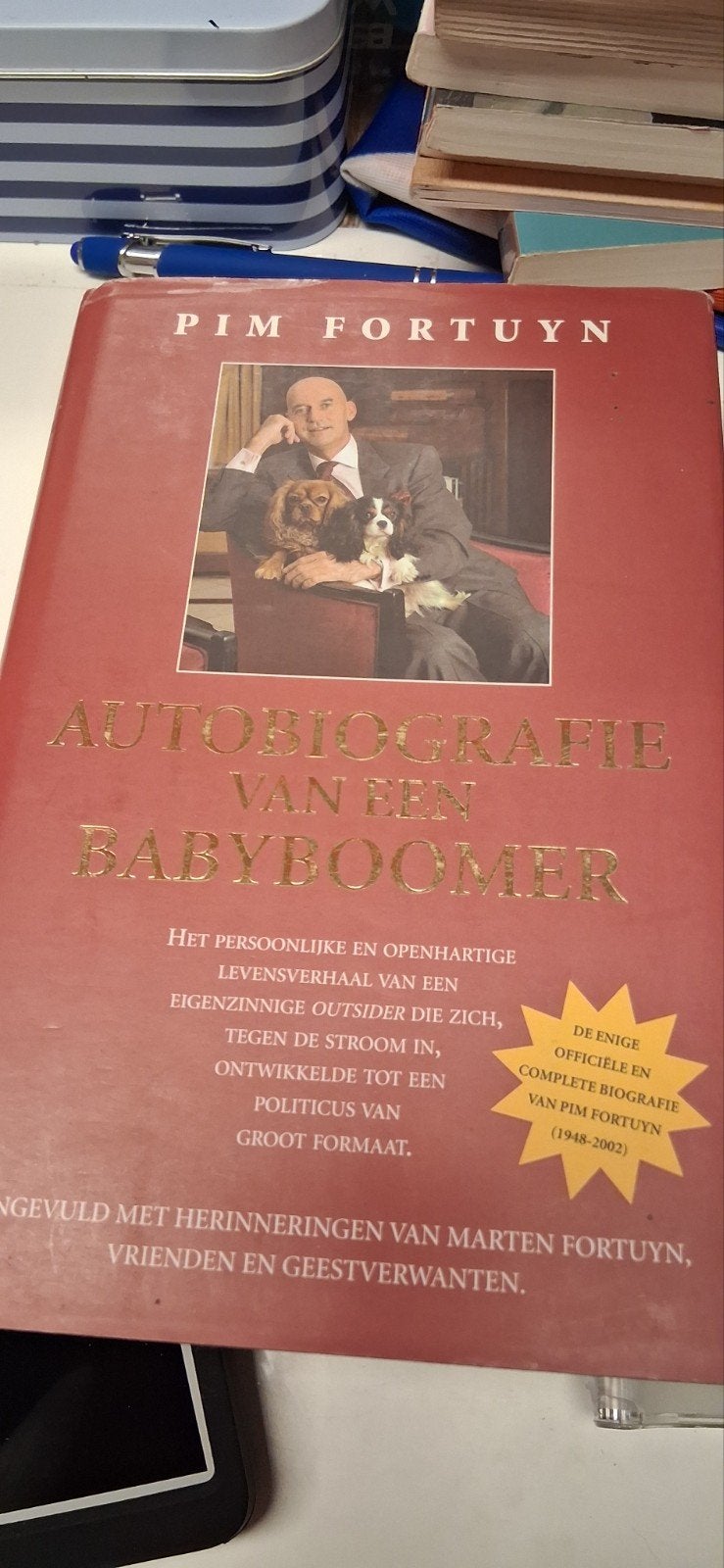 Pim Fortuyn - Autobiografie van een Babyboomer, Ophalen of Verzenden, Pim Fortuyn, Politiek, Zo goed als nieuw