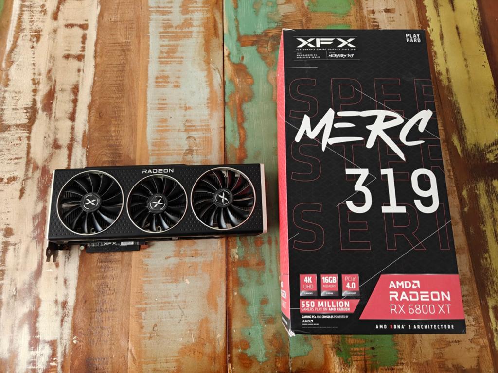 XFX AMD RX 6800 XT, Computers en Software, Videokaarten, AMD, GDDR6, PCI-Express 4, Ophalen of Verzenden