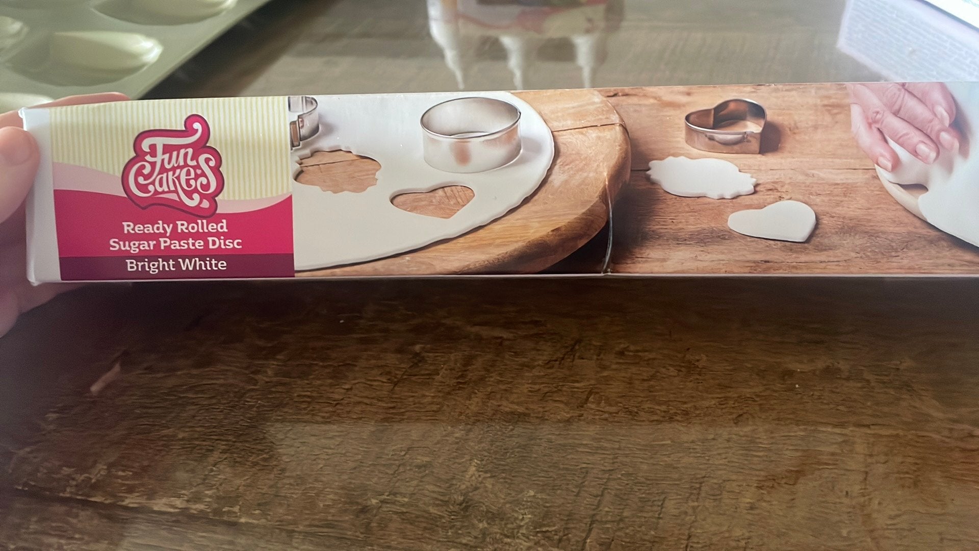 suger paste disc brihgt  white, Ophalen, Nieuw, Versiering