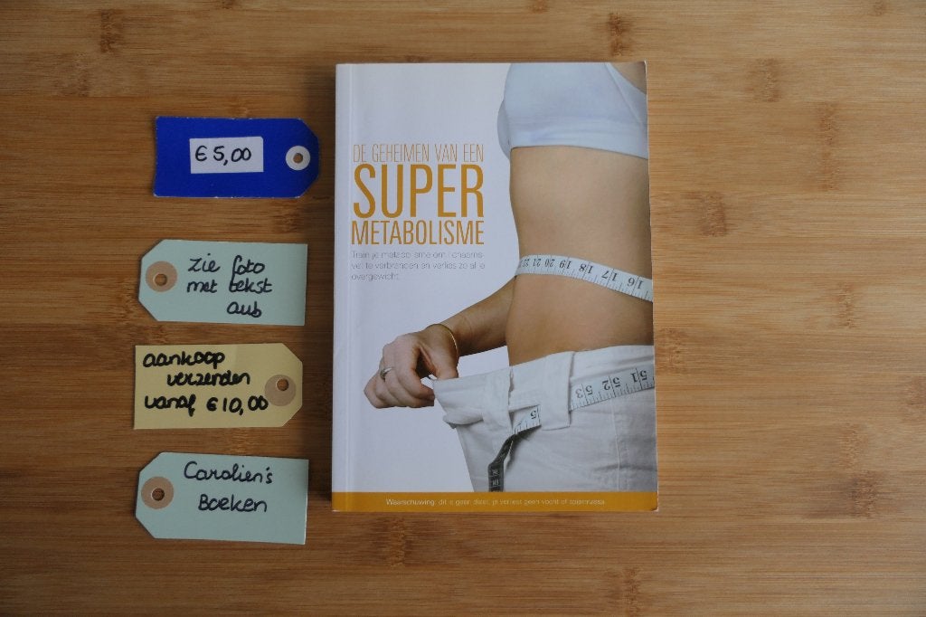 De geheimen van een Super  Metabolisme., Boeken, Ophalen of Verzenden, Gelezen, Gezondheid en Conditie, Onbekend