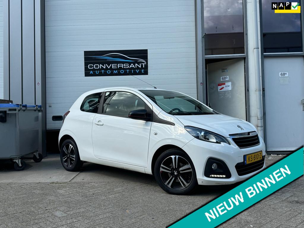 Peugeot 108 1.0 e-VTi Active|Sport & sound|Dealer ond|Airco|, Auto's, Peugeot, Voorwielaandrijving, Stof, Gebruikt, 4 stoelen