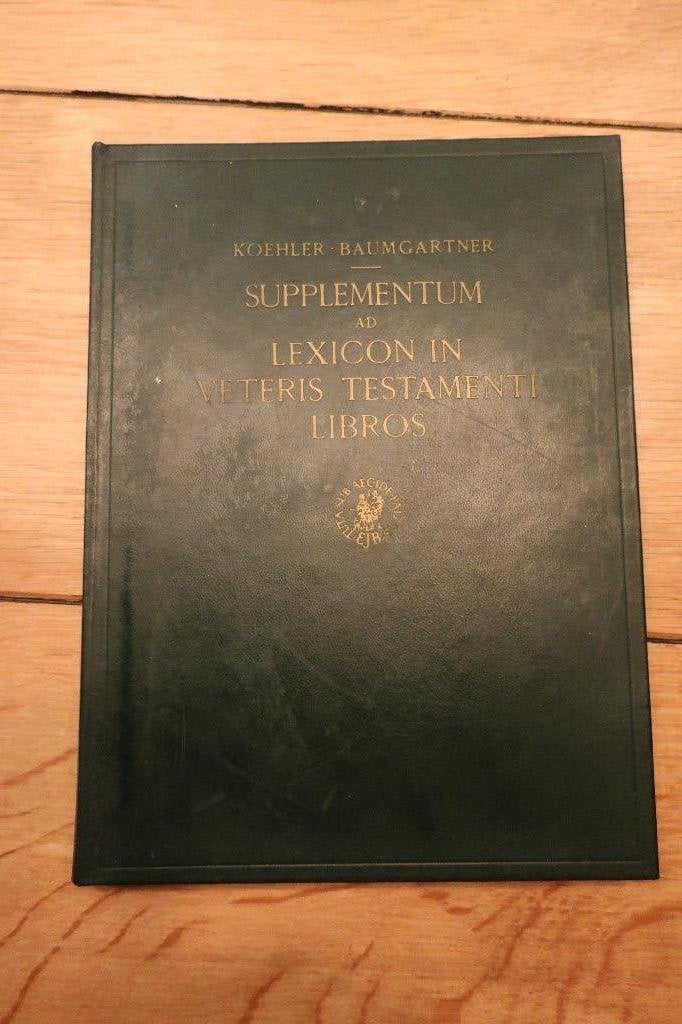 Supplementum ad Lexicon in Veteris Testamenti libros, Boeken, Ophalen of Verzenden, Zo goed als nieuw, Christendom | Katholiek