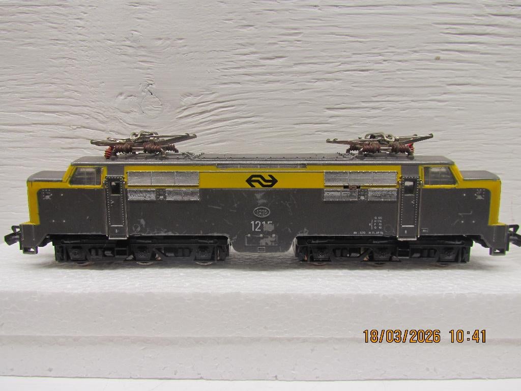 Fleischmann #4372, NS 1215 Grijs/geel, Gebruikt, Fleischmann, Analoog, Ophalen of Verzenden