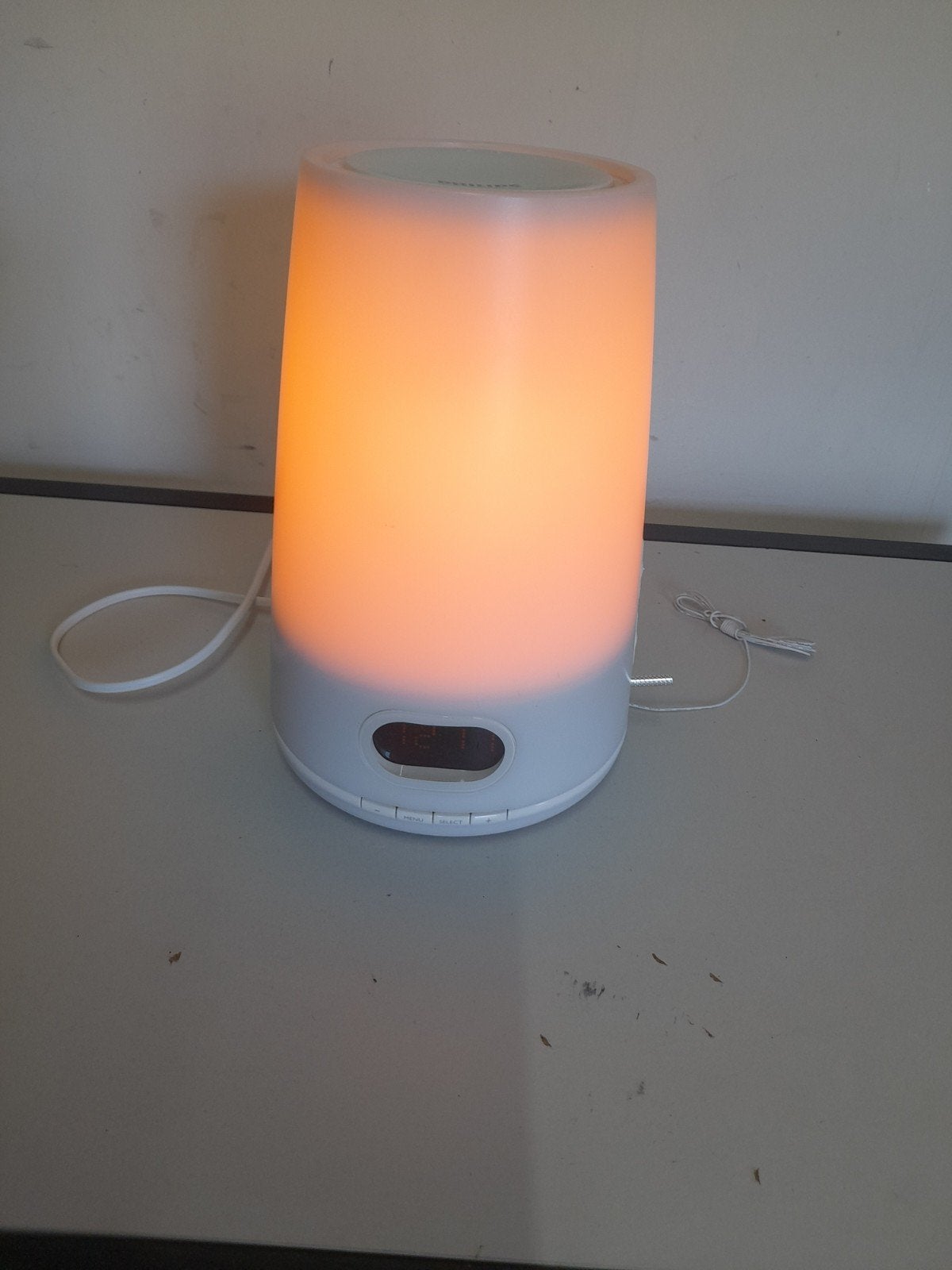 Philips wake up light HF3470, Witgoed en Apparatuur, Ophalen of Verzenden, Gebruikt, Digitaal