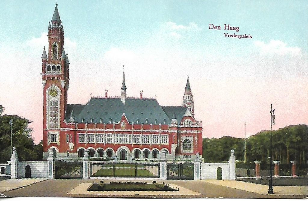 Den Haag- -Vredespaleis., Verzenden, Voor 1920, Zuid-Holland