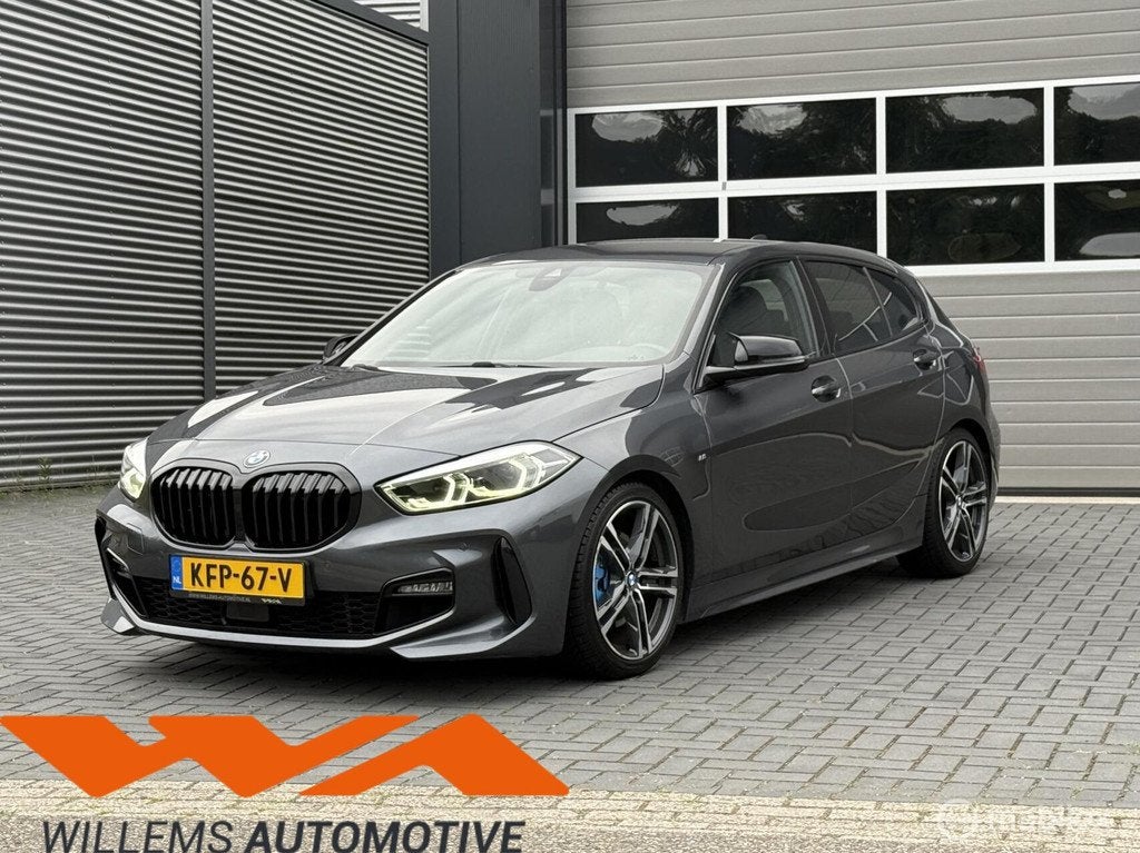 BMW 1-serie 118i M-Sport Edition Automaat ACC 20’inch, Auto's, BMW, 136 pk, 1295 kg, Leder en Stof, Automatische klimaatregeling