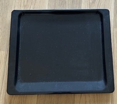 Magnetron bakplaat, Ophalen of Verzenden, Gebruikt, Minder dan 45 cm
