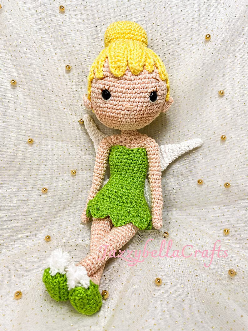 Handgemaakte Tinkerbell pop, Ophalen of Verzenden, Nieuw, Overige typen