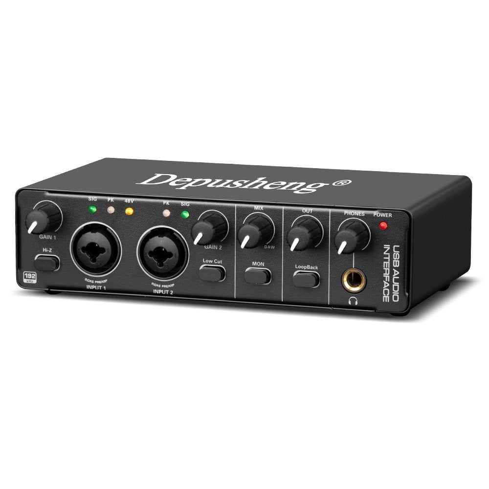 RX2 USB-audio-interface, computeropname, geluidskaart, Ophalen of Verzenden, Zo goed als nieuw, Zangmicrofoon