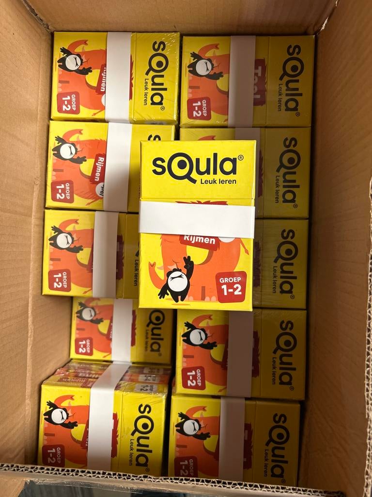 Squla Leuk  Leren Spellen - Diverse Edities, Diversen, Rommelmarktspullen, Nieuw, Ophalen of Verzenden