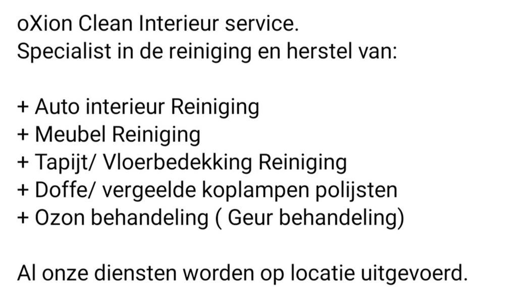 Schoonmaak ( ZZP), 33 - 40 uur