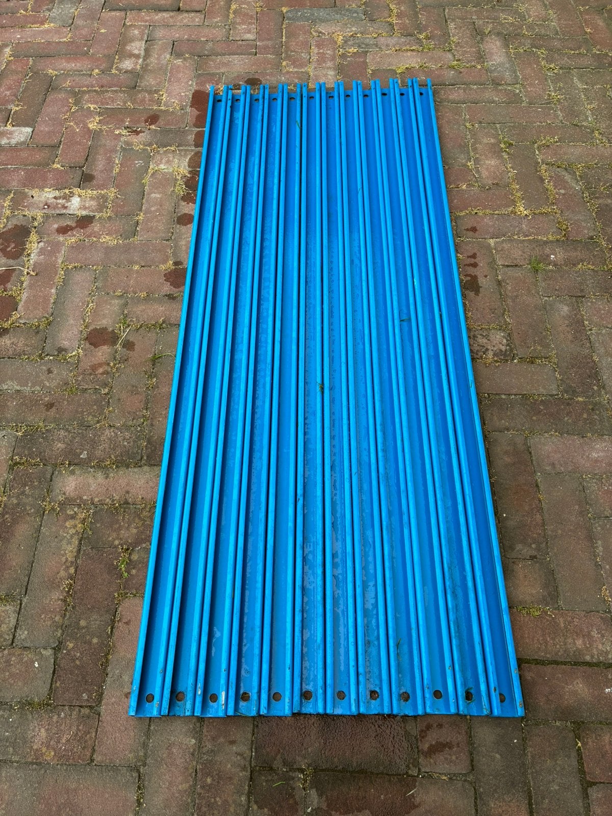 STOW dwarsschoren tbv de welbekende stellingen, Ophalen, Gebruikt