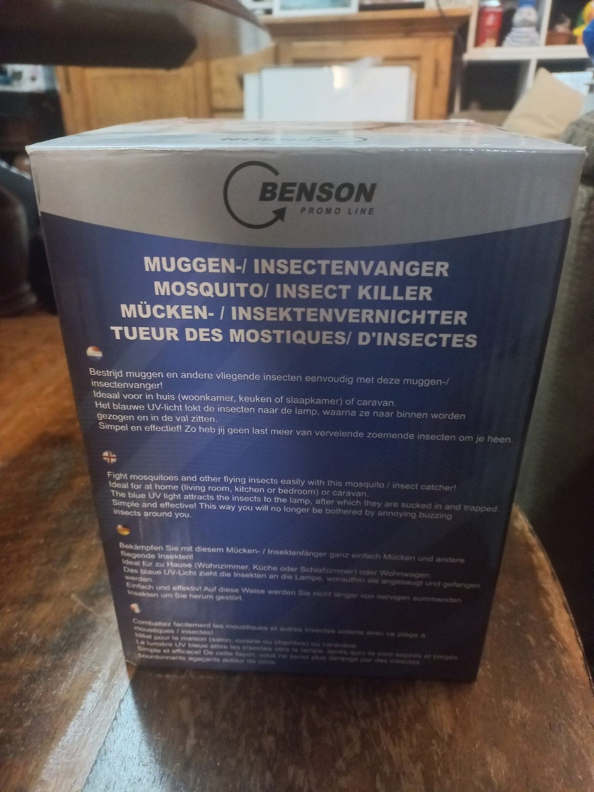 Benson Muggen-/Insectenvanger - 3W UV USB, Ophalen, Nieuw