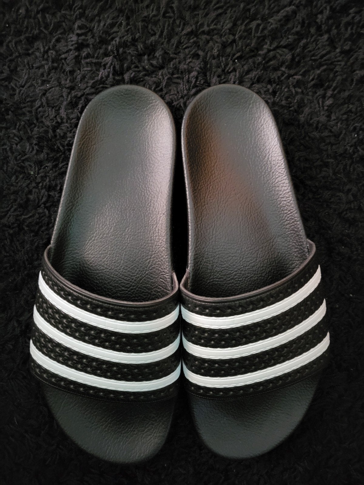 Adidas Adilette slippers - Zwart/Wit - Maat 46, Slippers, Adidas, Zwart, Ophalen of Verzenden