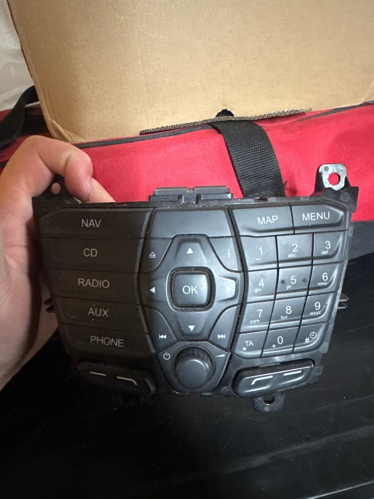 Ford Fiesta MK7 Radio Navigatie Bedieningspaneel BK2T-18K811, Ophalen, Gebruikt, Ford