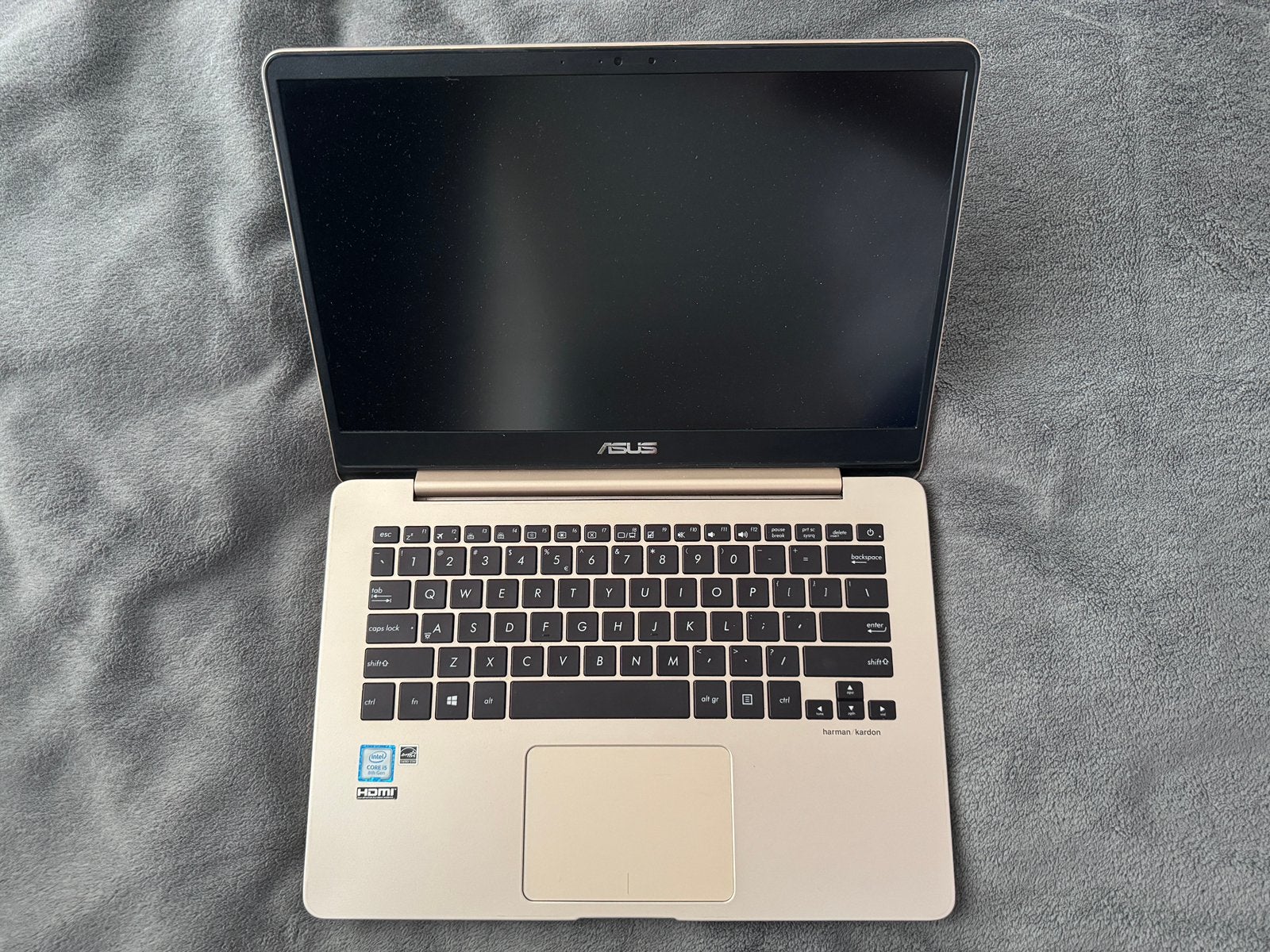 Asus zenbook 14 UX430UAR, Ophalen, 2 tot 3 Ghz, Qwerty, 8 GB