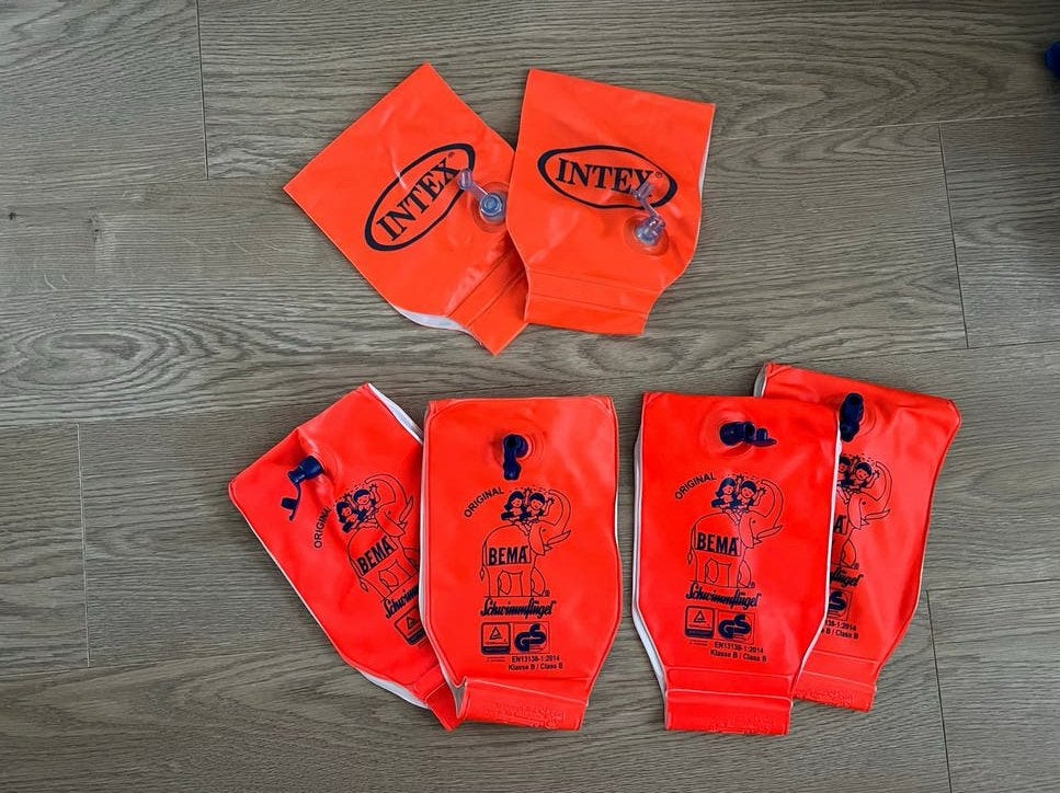 Zwembandjes: Bema en Intex (3stuks), Ophalen of Verzenden, Zo goed als nieuw