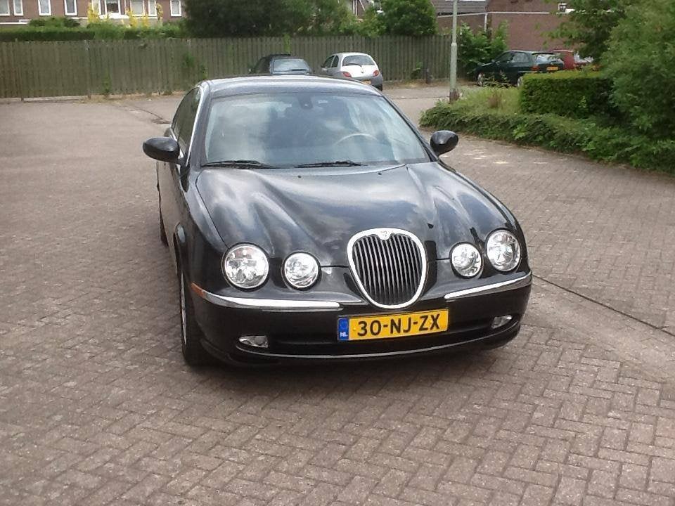 Jaguar S-Type 2.5 V6 Sport AUT 2003 Zwart, Automaat, Achterwielaandrijving, Zwart, 2497 cc