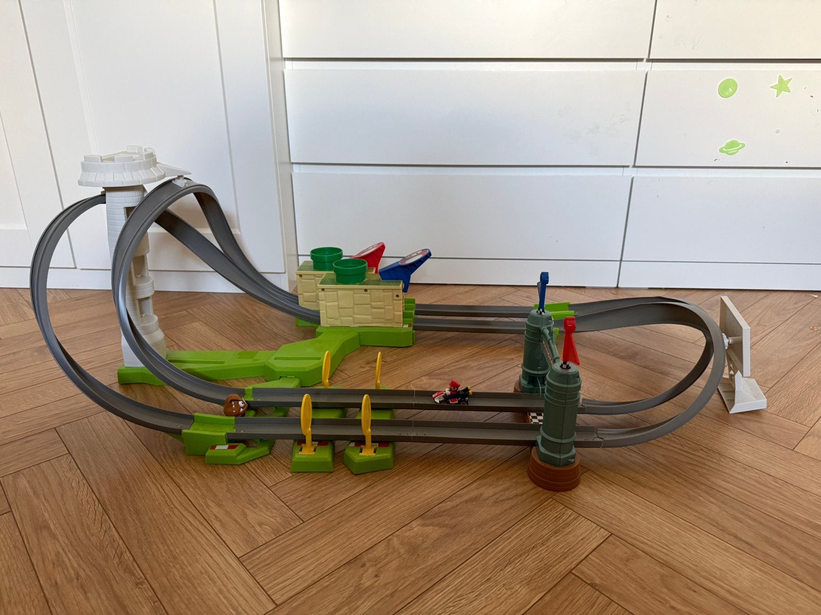 Hot Wheels Mario Kart, Ophalen, Zo goed als nieuw, Handmatig, Hot Wheels