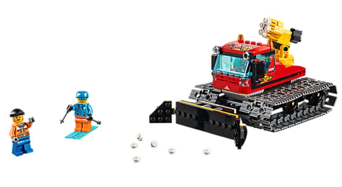 Lego City Sneeuwschuiver 60222, Ophalen, Lego, Inclusief instructies, Complete set