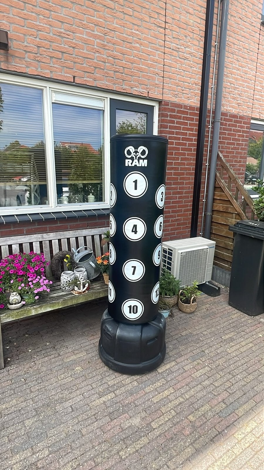 RAM XL Bokspaal met genummerde scoring zones, Ophalen, Overige, Zo goed als nieuw, Vechtsportmateriaal