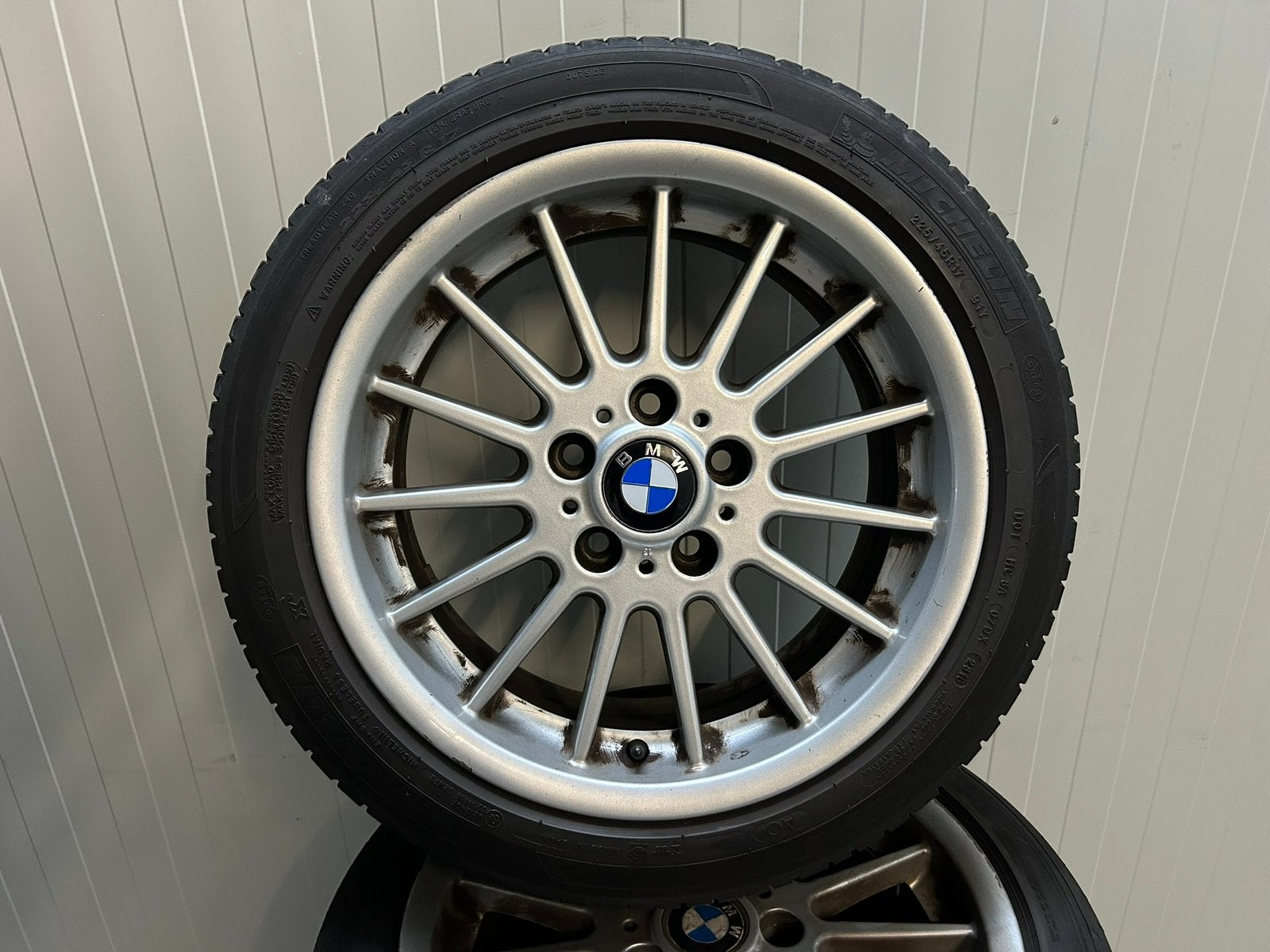 BMW style 32 17 inch 8J ET34 5x120 E36 E46 E90 E91 zomer, Ophalen, Gebruikt, Banden en Velgen, 17 inch