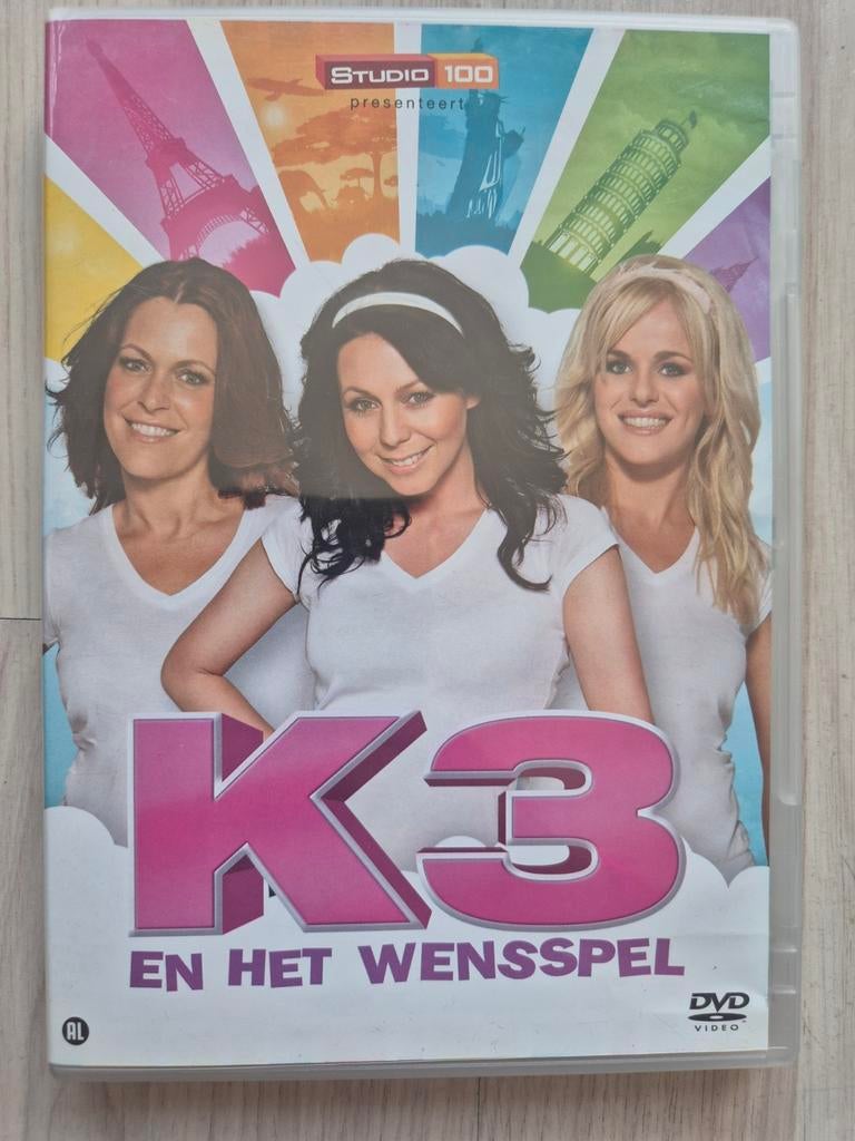 K3 en het Wensspel DVD – Studio 100, Ophalen, Alle leeftijden, Overige genres, Zo goed als nieuw