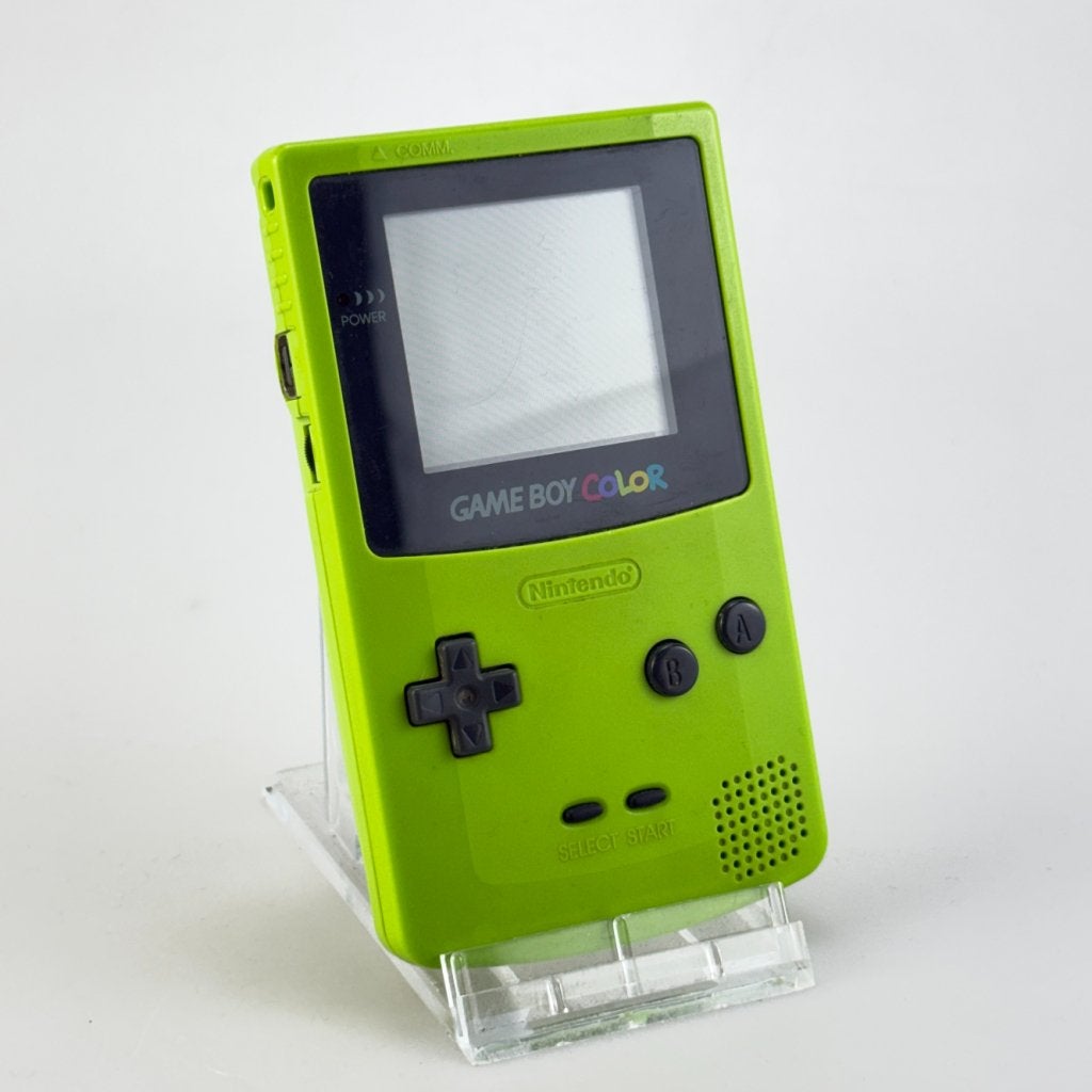 Nintendo GameBoy Color Groen, Nintendo, Zo goed als nieuw, Support@nintendo.com, 11-1 Hokotate-cho, Kamitoba, Minami-ku
Kyoto 601-8501
Japan