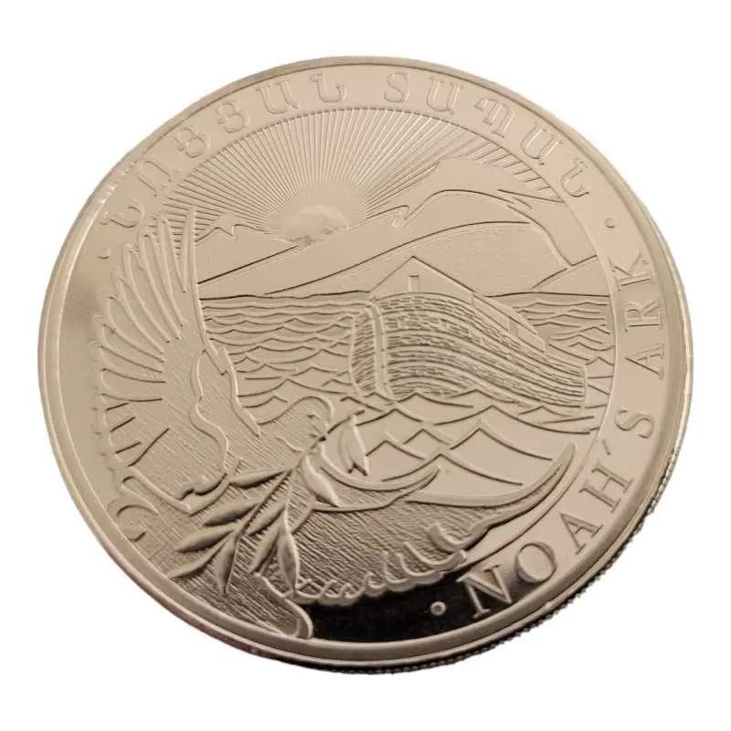 Armenië 1 Ounce zilver 2022 Ark van Noach, Ophalen of Verzenden, Zilver