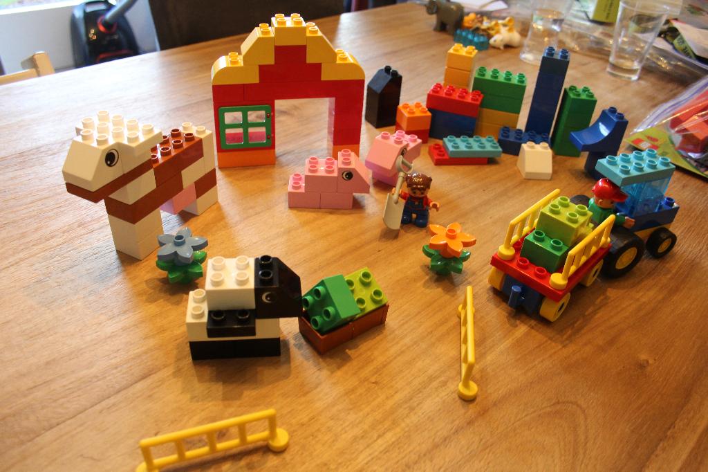 Lego Duplo 5488 boerderij bouwset, Overige thema's, Compleet, Ophalen of Verzenden, Zo goed als nieuw