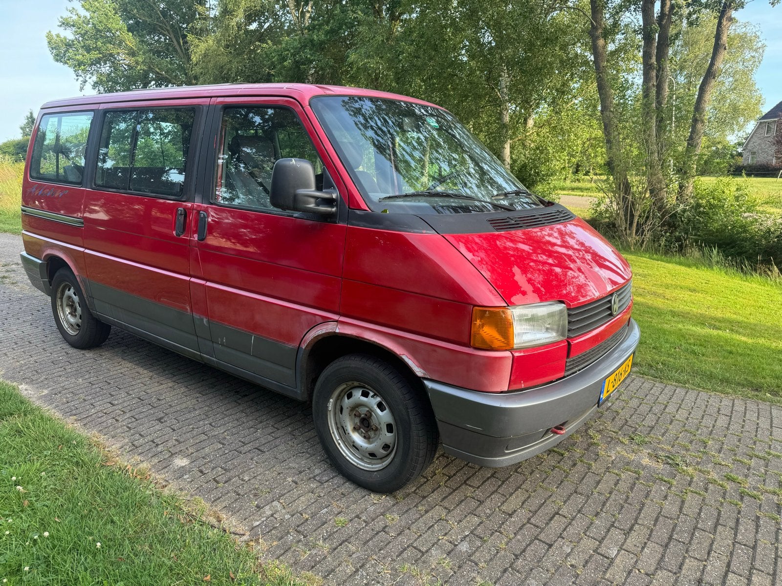 VW T4 Benzine Camper - Nieuwe APK, Caravans en Kamperen, Campers, Tot en met 2, Handgeschakeld, Particulier, Koelkast