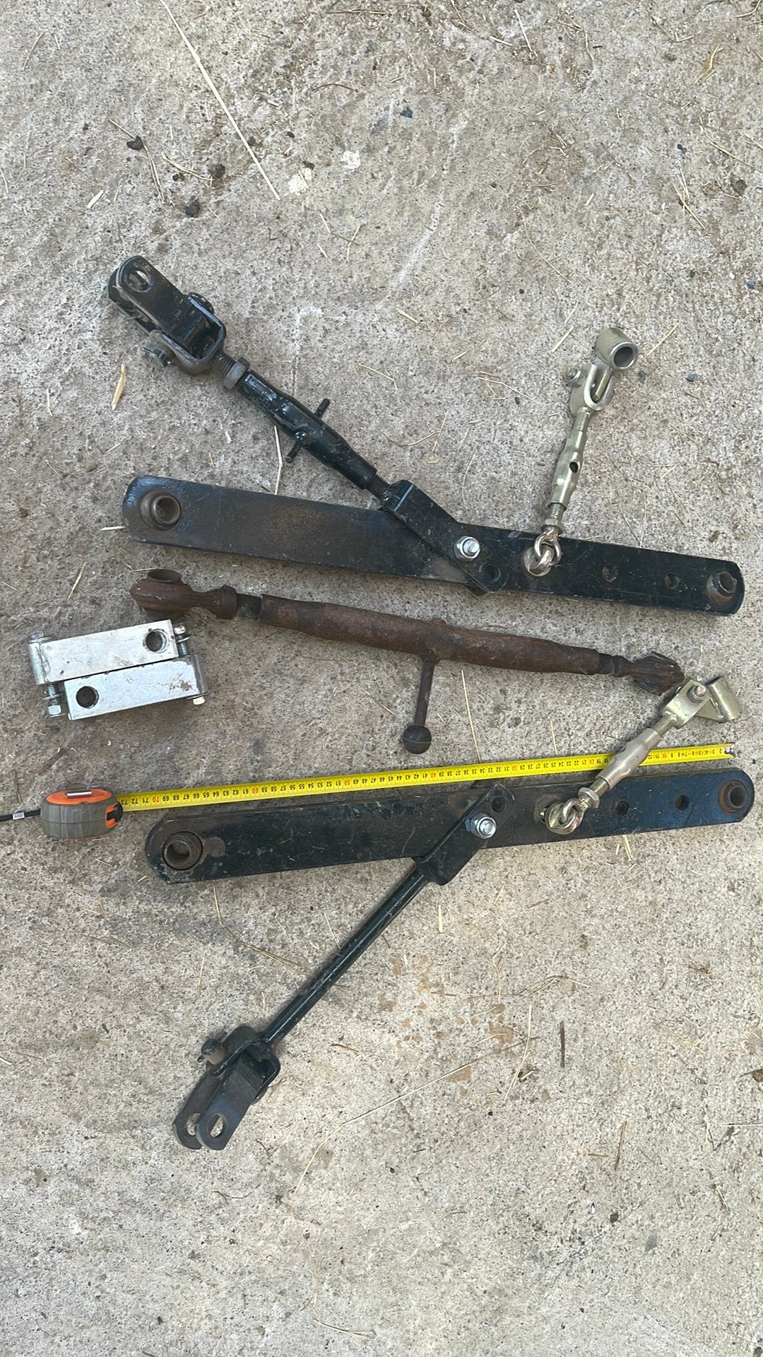 Te koop hefarmen voor minitractor, Tuin en Terras, Ophalen of Verzenden, Zo goed als nieuw