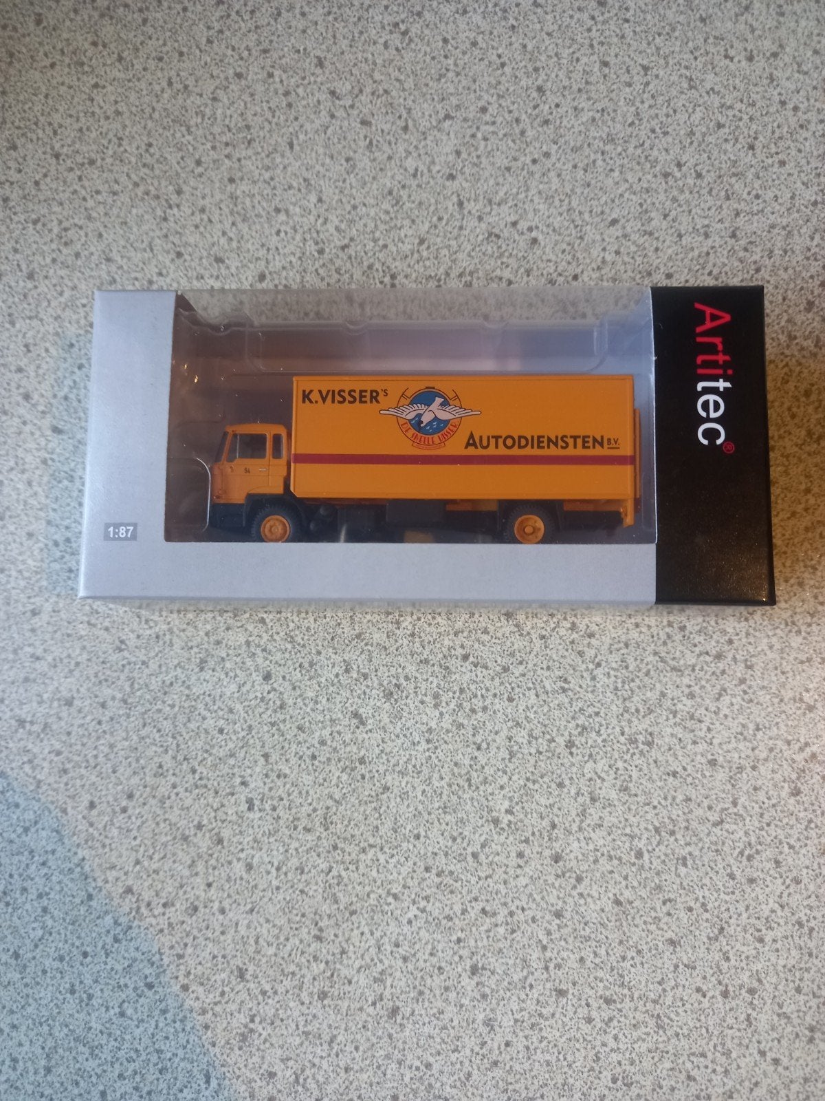 Artitec HO 1:87 Nederlandse DAF K.Visser vrachtwagen Nieuw, Ophalen of Verzenden, Nieuw, Brug, Tunnel of Gebouw, NS