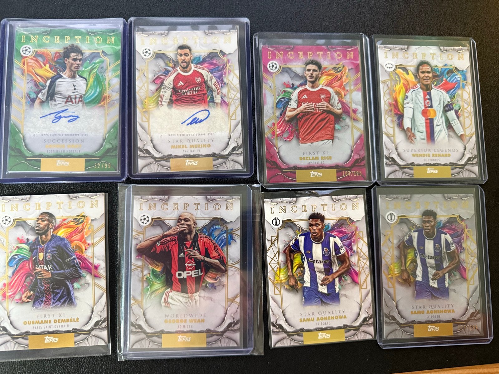 2025-26 Topps Inception Voetbal Trading Cards - Diverse Spel, Ophalen of Verzenden, Nieuw, Buitenlandse clubs, Spelerskaart