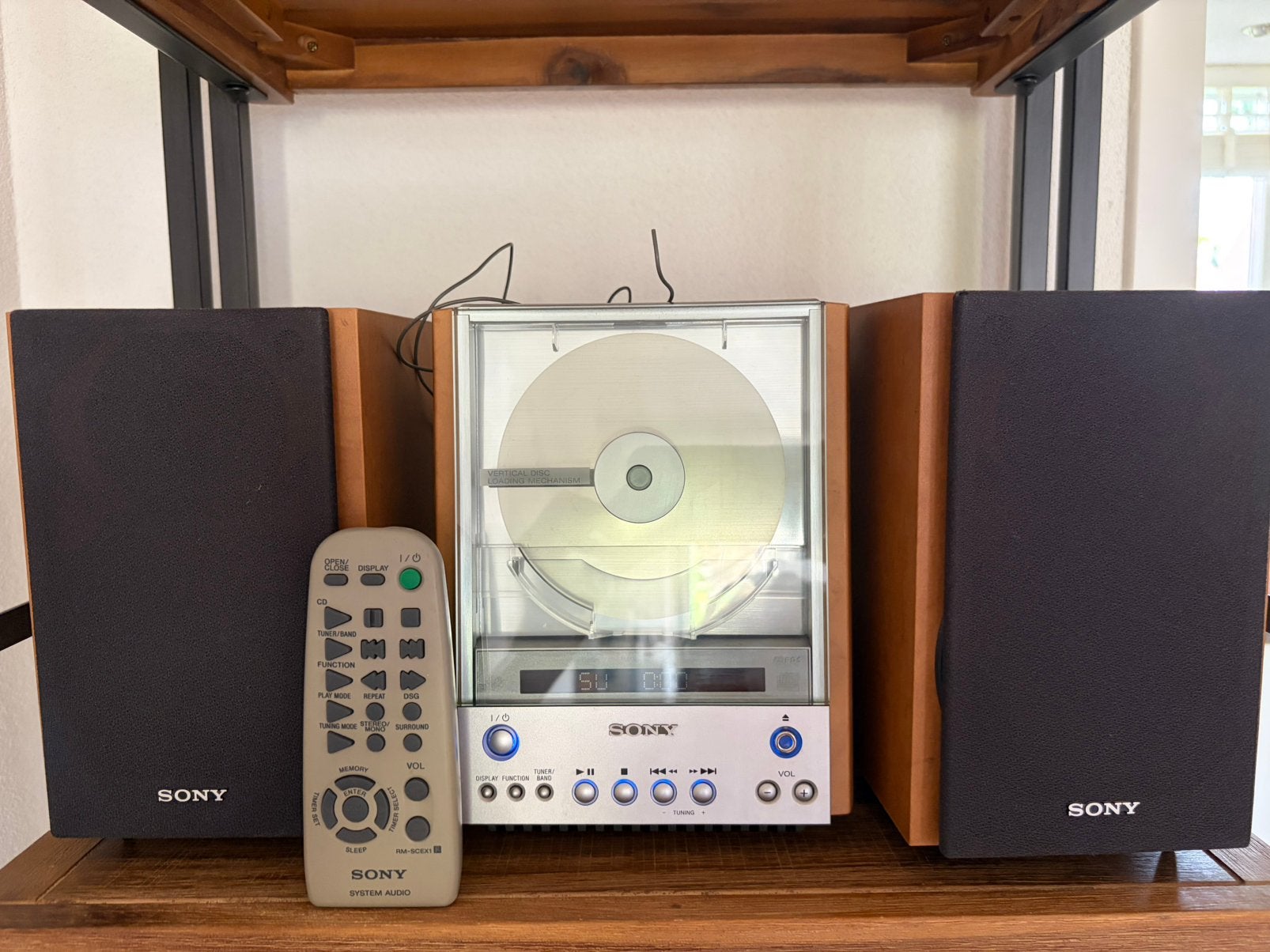Sony CMT-EX1 Stereo Set + Afstandsbediening, Ophalen, Gebruikt