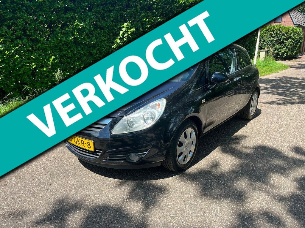 Opel Corsa 1.4-16V Enjoy, Auto's, Opel, Bedrijf, Te koop, Corsa, ABS, Airbags, Airconditioning, Alarm, Centrale vergrendeling