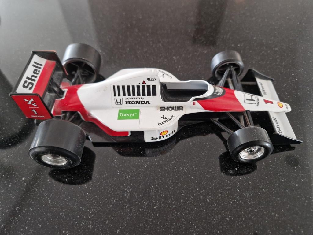 Burago McLaren Honda F1 Grand Prix Modelauto, Ophalen of Verzenden, Gebruikt, Auto, Overige merken