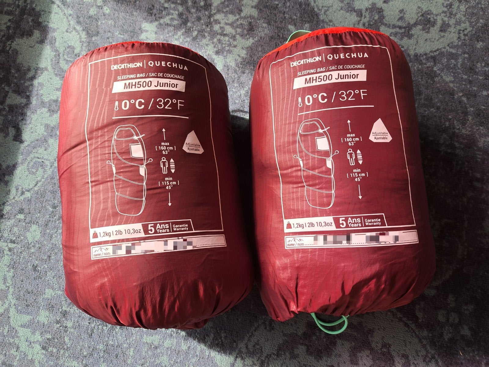 Decathlon Quechua MH500 Junior Slaapzak - 0C, Ophalen